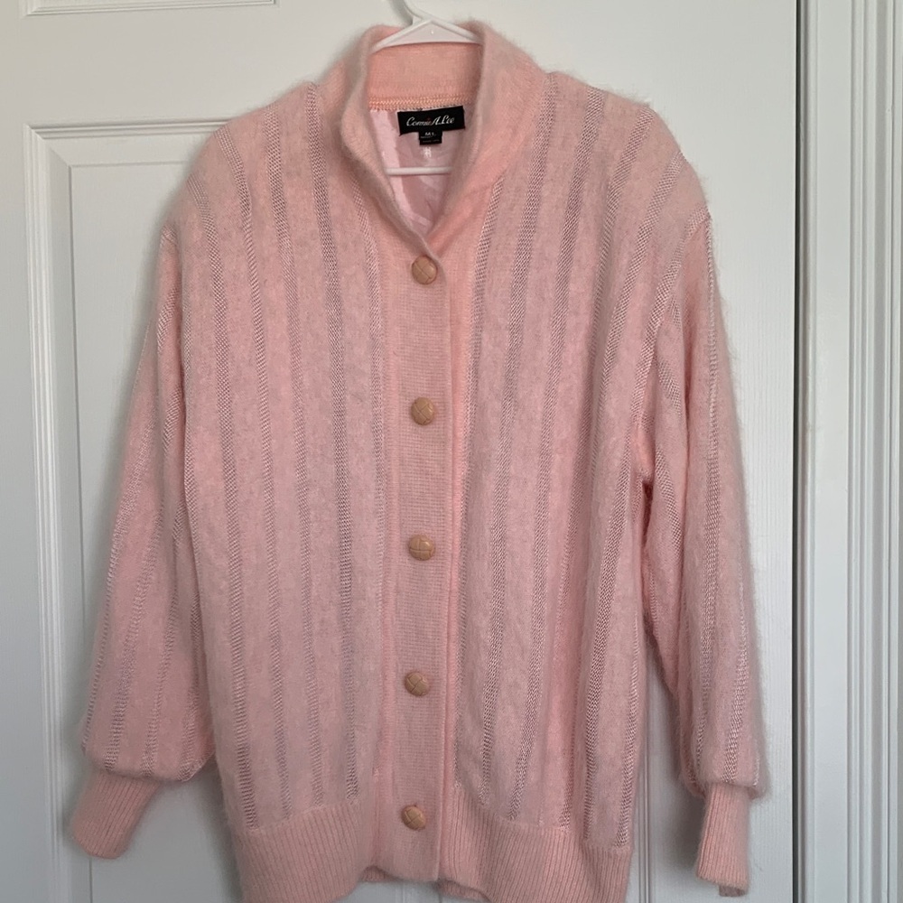 Vintage Connie A. Lee Angora Sweater